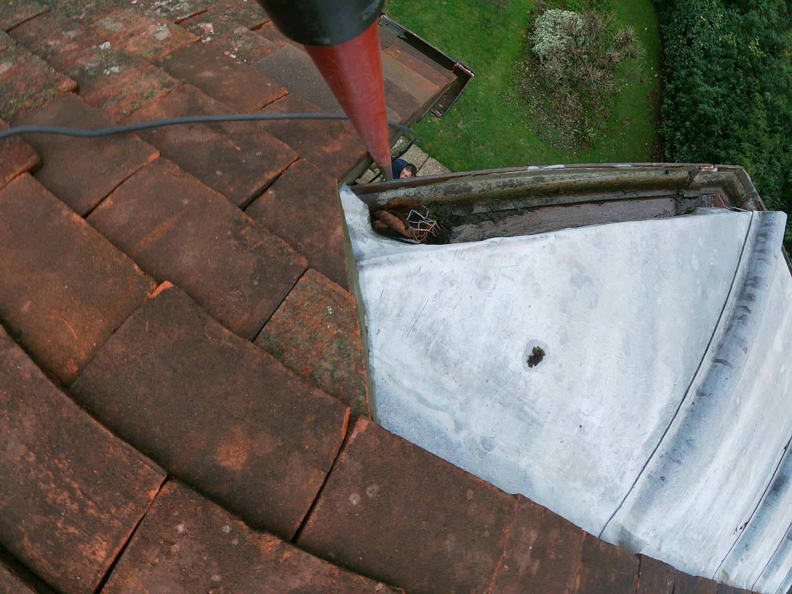 Roof and gutter survey by H&C Cleaning and Maintenance in Hailsham