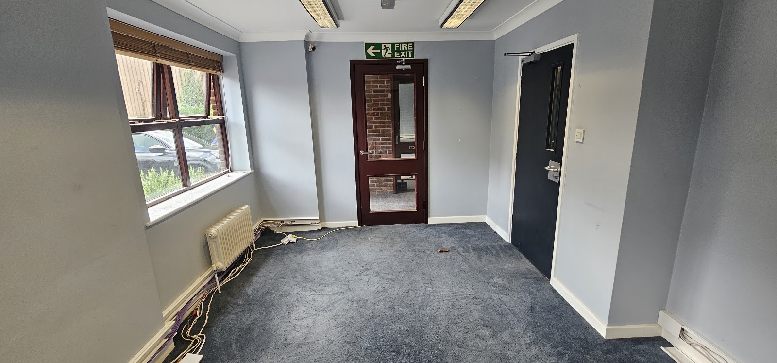 Hallway in soft grey by H&C Cleaning and Maintenance in Hailsham