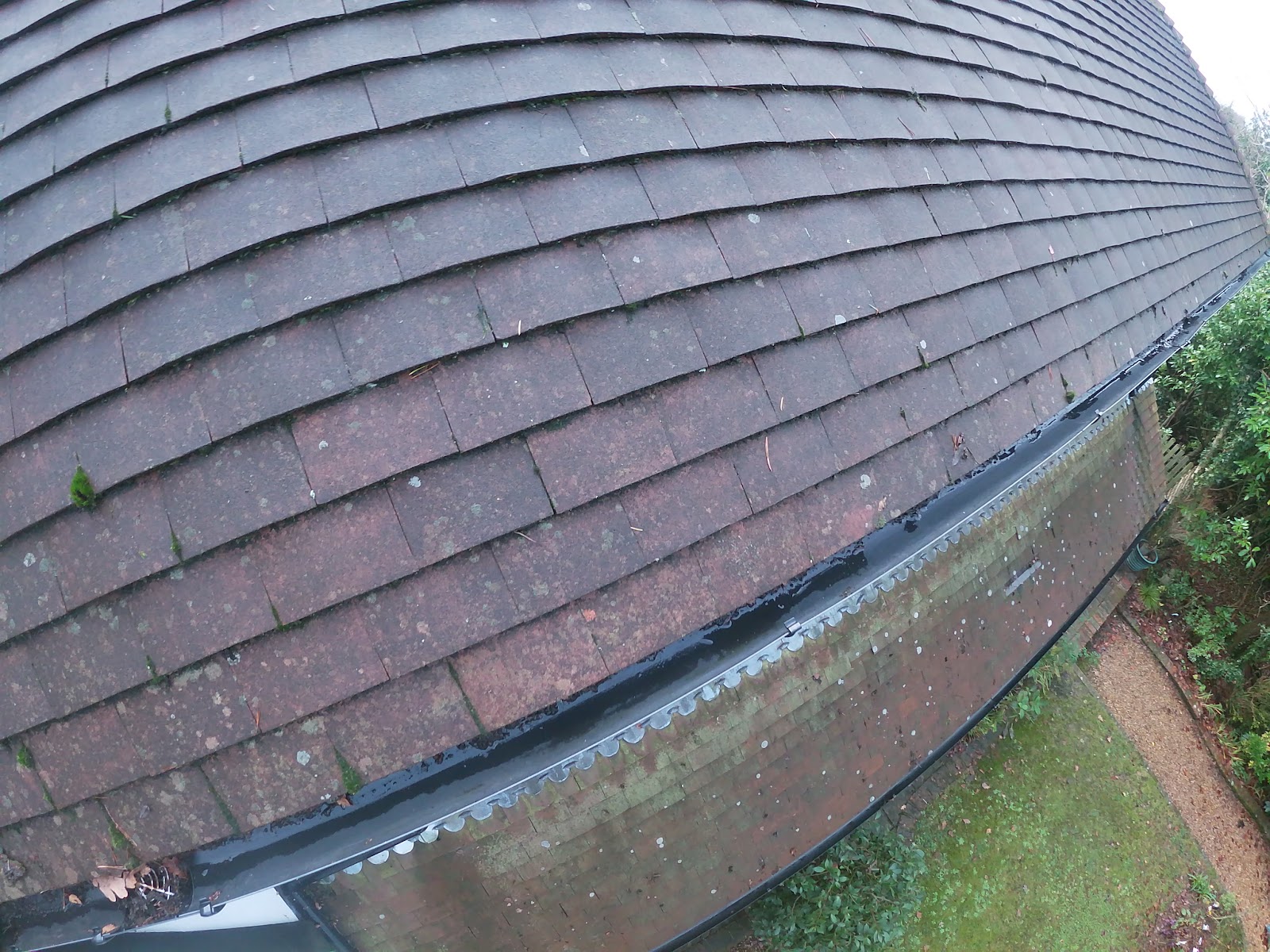 Fascia and gutter check by H&C Cleaning and Maintenance in Hailsham