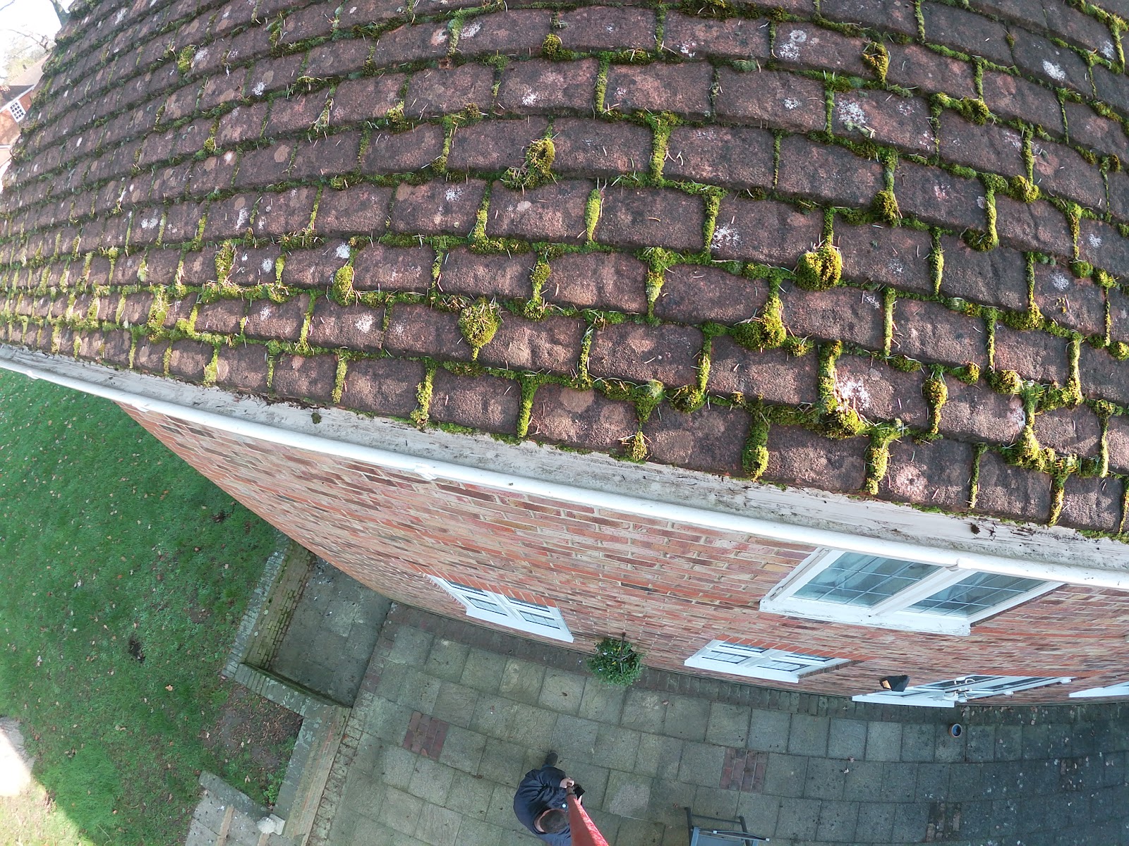 Downpipe and gutter check by H&C Cleaning and Maintenance in Hailsham