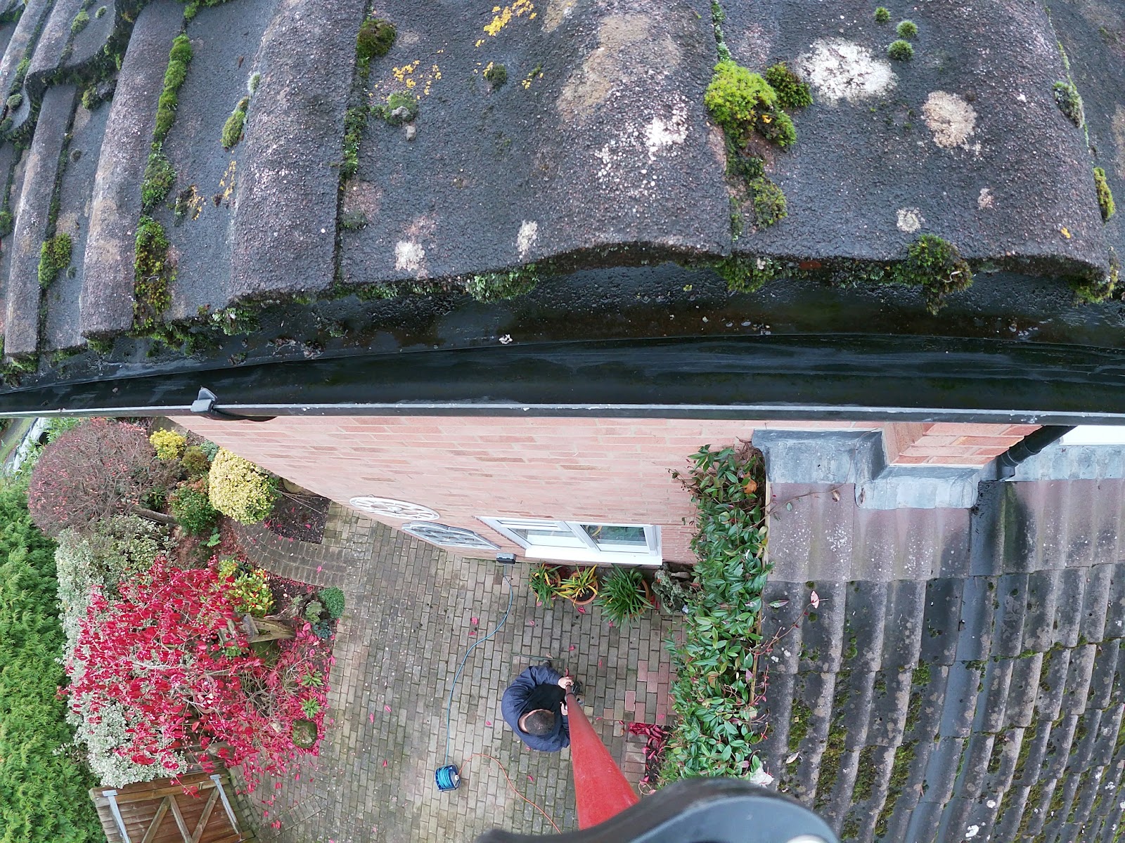 Downpipe and gutter check by H&C Cleaning and Maintenance in Hailsham