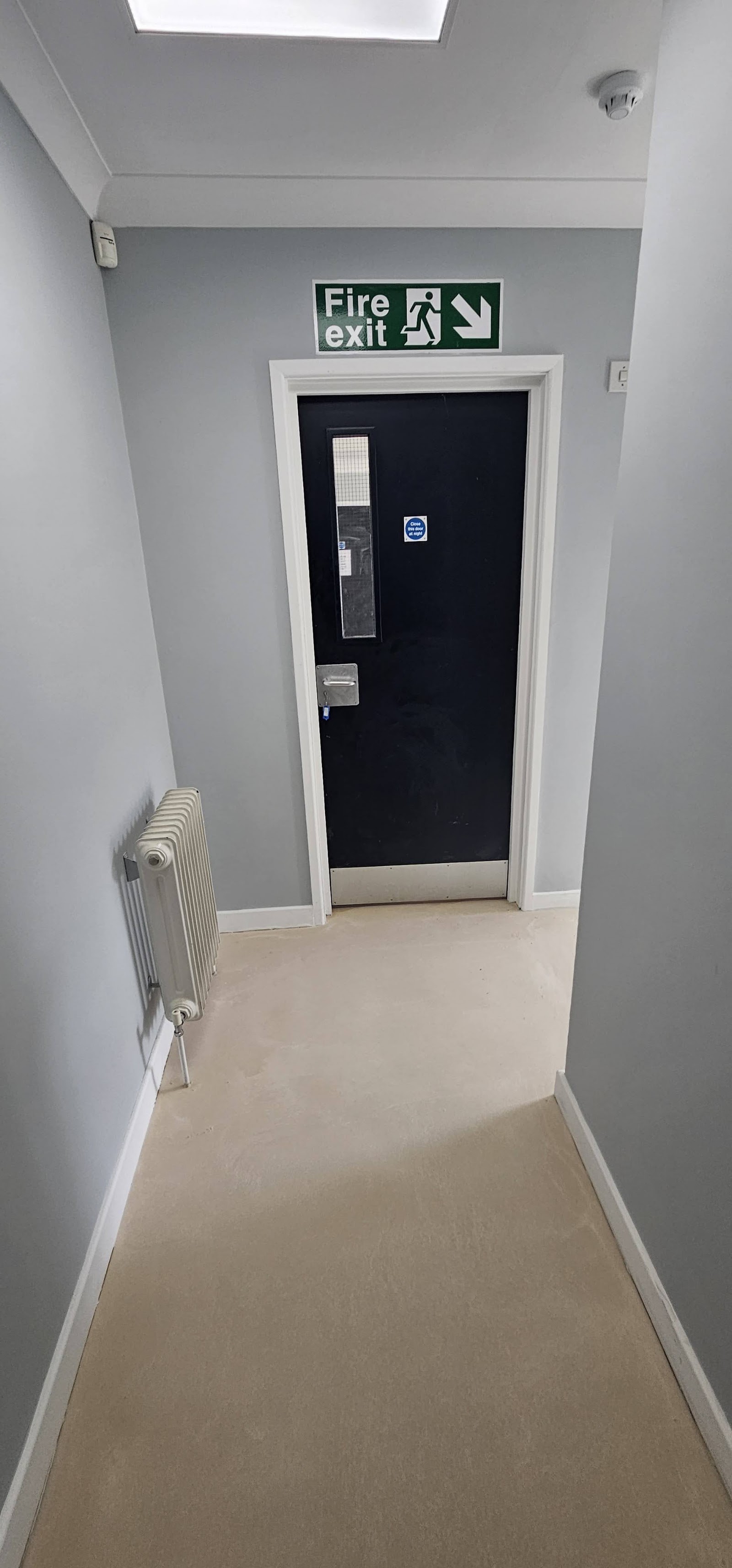 Corridor refresh by H&C Cleaning and Maintenance in Hailsham