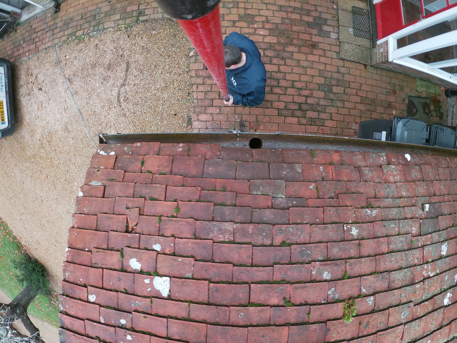 Downpipe and gutter check by H&C Cleaning and Maintenance in Hailsham