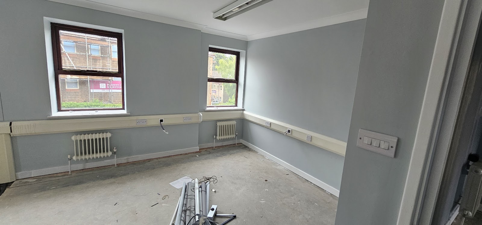 Office corner refresh by H&C Cleaning and Maintenance in Hailsham