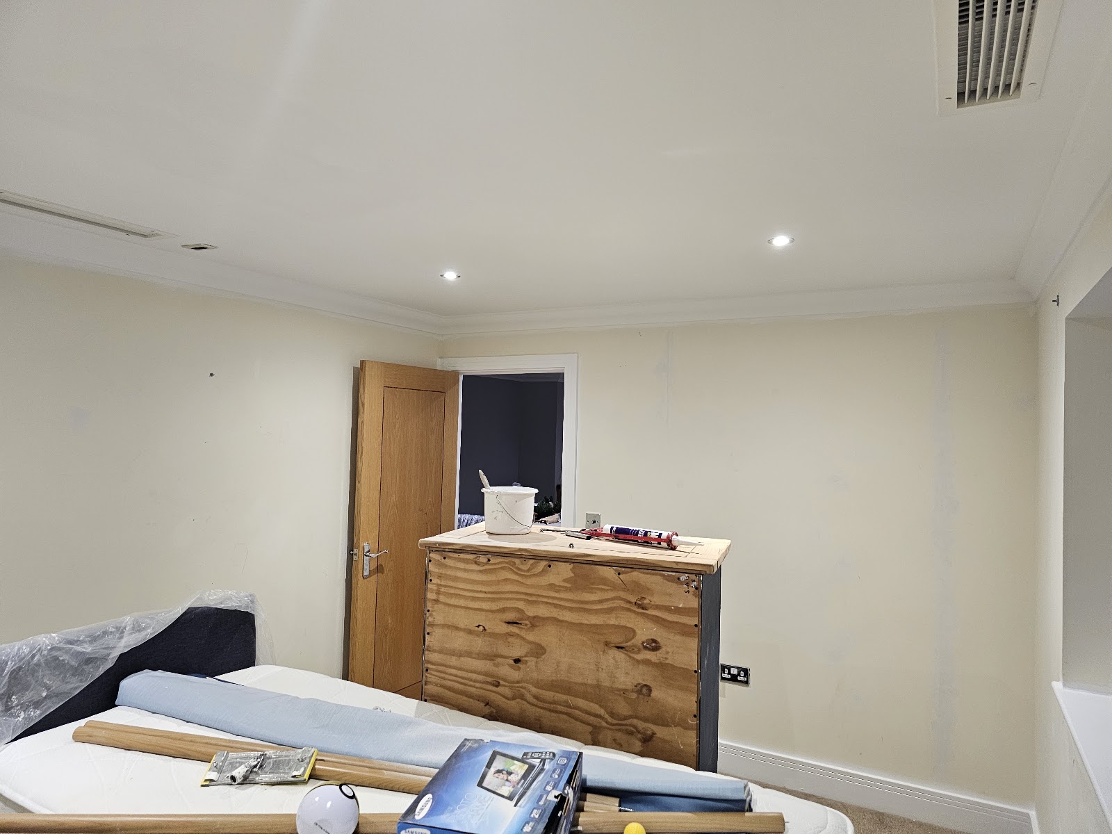 Bedroom redecoration by H&C Cleaning and Maintenance in Hailsham