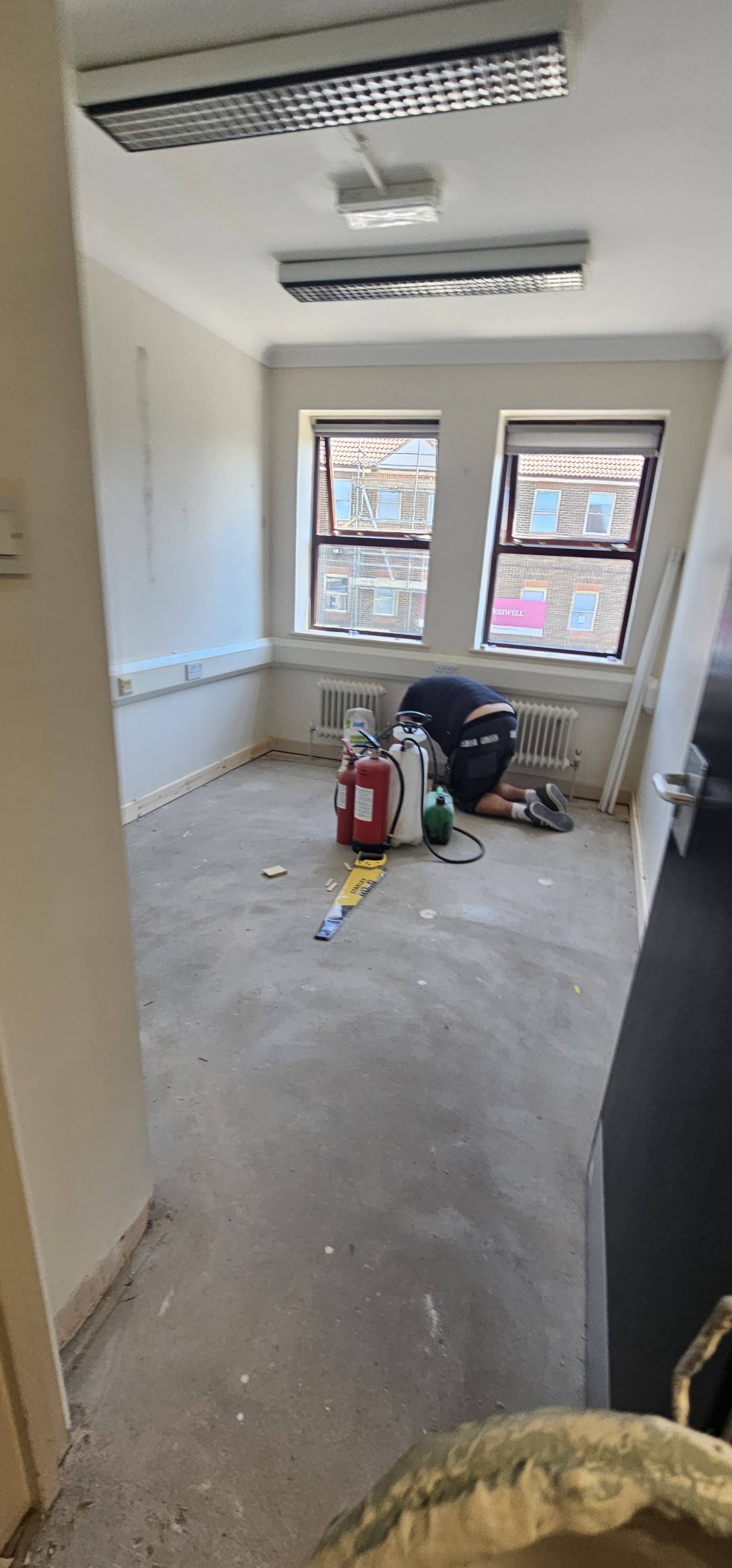 Compact office refresh by H&C Cleaning and Maintenance in Hailsham