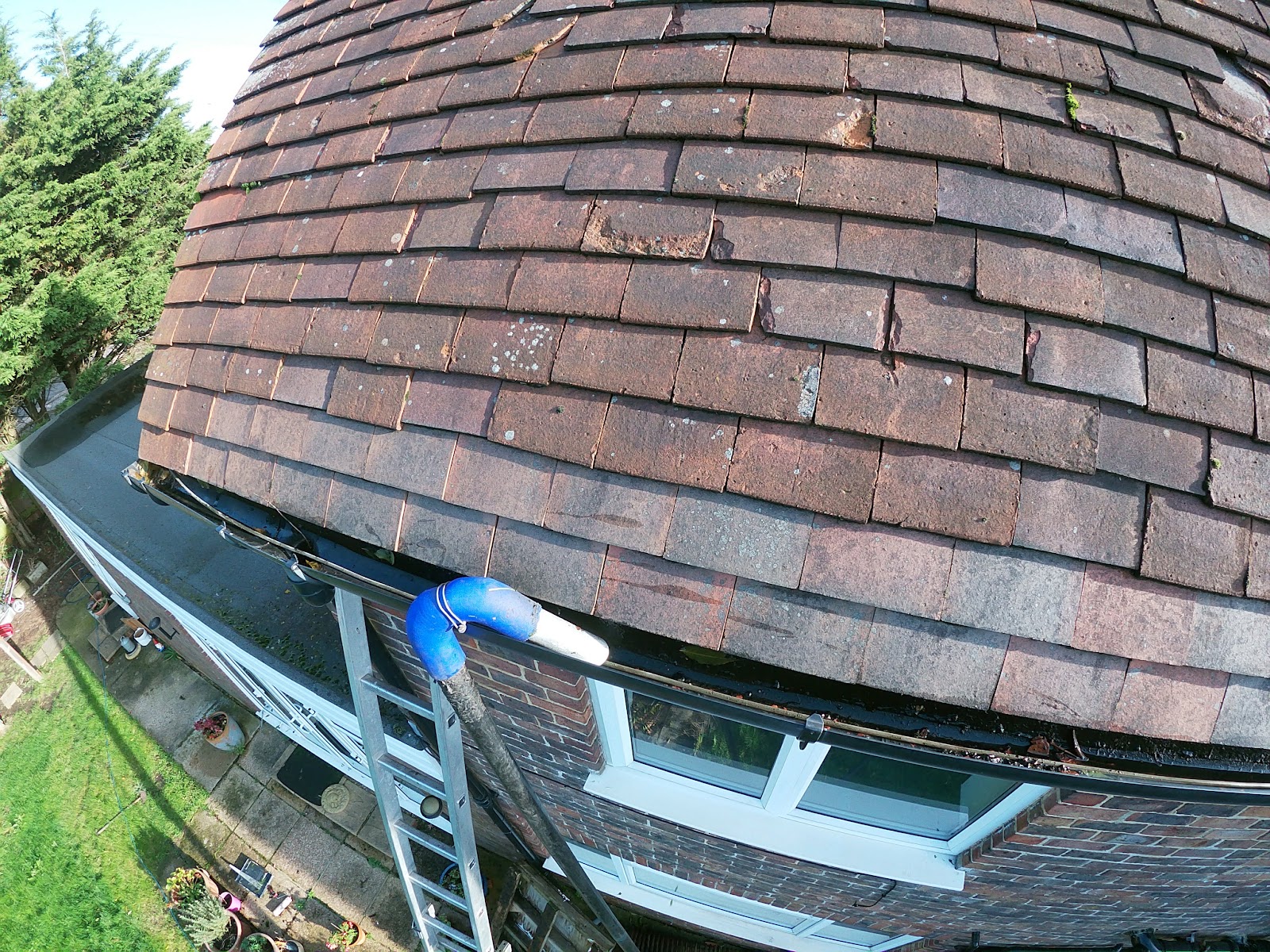 Fascia and gutter check by H&C Cleaning and Maintenance in Hailsham